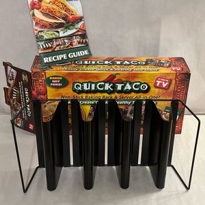 Quick Taco Baking Rack! Easy Crispy Tacos!